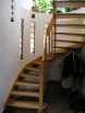 schody 34 - samonosné dřevěné schodiště, buk, QUATRO Dřevostyl s.r.o. (truhlářství a tesařství, Tachov, Plzeňský kraj)
