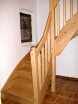 schody 39 - klasické dřevěné schodiště, borovice, QUATRO Dřevostyl s.r.o. (truhlářství a tesařství, Tachov, Plzeňský kraj)